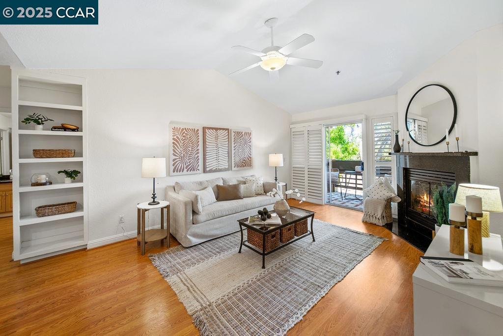 Welcome to this bright and inviting 2-bedroom, 2-bathroom corner unit located on the top floor of the sought-after City Oaks Community in Walnut Creek. This charming home features an open floor plan filled with natural light and offers excellent privacy in each bedroom, making it perfect for comfortable living or hosting guests. Enjoy the convenience of in-unit laundry and new appliances, including an electric stovetop range, dishwasher, and water heater. This unit overlooks the peaceful courtyard and pool area, providing a serene setting to unwind. Step outside your door to enjoy the community’s amenities, including a sparkling pool and spa, fitness center, outdoor BBQ area, and clubhouse – perfect for entertaining and everyday enjoyment. With close proximity to Pleasant Hill and Walnut Creek BART stations and easy access to local freeways, commuting and exploring the lively East Bay has never been easier. Don’t miss this opportunity to own a wonderful home in a prime Walnut Creek location!