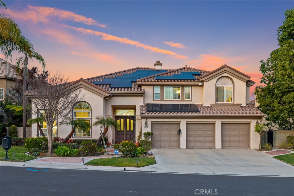 For faster response, please message directly through Zillow or send a text. Calls may not be returned promptly.
Welcome to 3056 Giant Forest Loop, an exquisite 5-bedroom, 4.5-bath residence offering 4,304
square feet of elegant living space on an expansive 11,500 square foot lot. Nestled in the
prestigious, gated Payne Ranch community of Chino Hills, this home blends sophisticated design
with modern comforts, providing a refined backdrop for both daily living and elegant entertaining.
Situated in a top-rated CVUSD district, the property is ideal for families seeking outstanding
educational opportunities. Its prime location puts you within walking distance of The Shoppes,
where upscale dining and boutique shopping await. With its spacious layout, high-end finishes,
and enviable setting, 3056 Giant Forest Loop offers a gracious lifestyle in one of Chino Hills' most
coveted neighborhoods.
