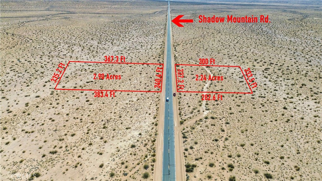 This is a great chance to own 5 acres of flat, open land near Helendale, CA. The property is special because it is located on both sides of Shadow Mountain Road, making it very easy to get to. It's perfect if you want to build a home, a home with an ADU, use it for fun, or just hold onto it as an investment. The land is completely flat and ready to use. It's also not far from the town of Silver Lakes, where you can find golf courses, lakes, and stores. Plus, it's an easy drive to US 395, Victorville, Barstow, and major freeways. Come take a look and see all the possibilities this land has to offer!