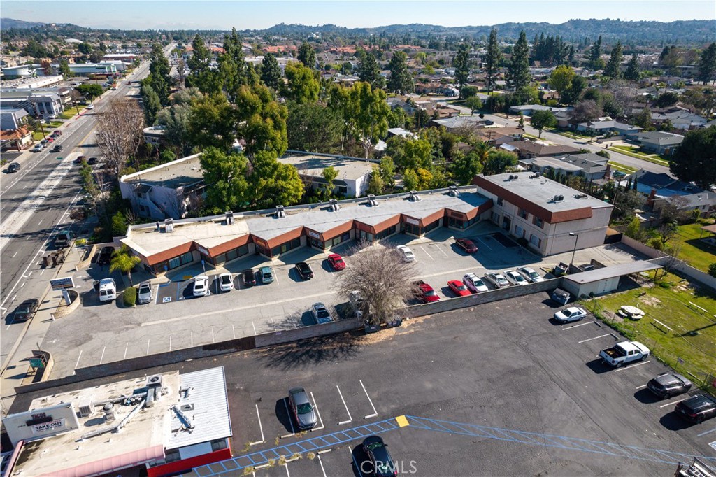 Second floor office for lease, 620 square feet.
The building was built in 1980, Lot size: 33,106 sq ft and Building Size: 12,222 sq ft.
Total 15 units – 7 retail store with individual restrooms
8 office, share 2 man and 2 woman restrooms
Parking spaces: 48 + 2 handicap