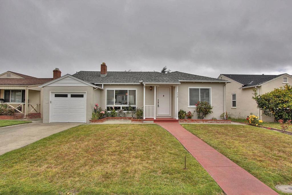 MILLS PARK IS A HIGHLY DESIRABLE AREA OF SAN BRUNO. IT OFFERS QUIET, SUNNY STREETS, CLOSE TO TRANSPORTATION, SHOPS & PARKS. THIS HOME HAS BEAUTIFUL HARDWOOD, DUAL PANE WINDOWS, A LARGE LEVEL FLOOR PLAN THAT OFFERS 3 ORIGINAL BEDROOMS AND AN ADDITIONAL LARGE FAMILY ROOM ADD ON THAT IS CURRENTLY USED AND ADVERTISED AS A 4TH BEDROOM. A QUAINT ATTIC HIDDEN BONUS ROOM IS PERFECT FOR OFFICE OR CHILDRENS PLAY AREA.