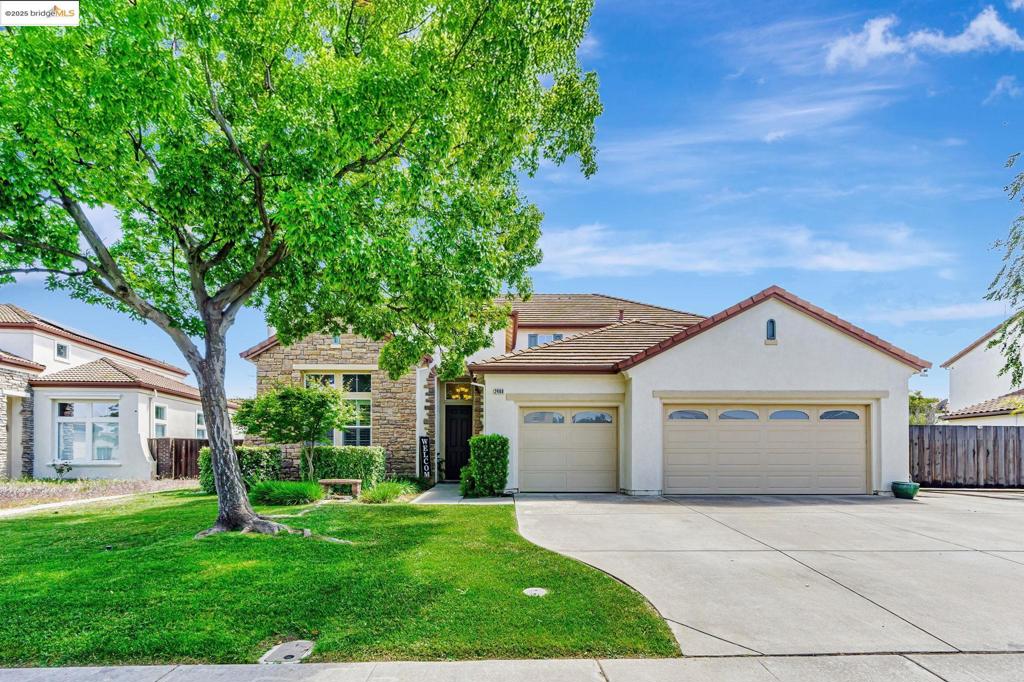 Room for the Whole Family—and the RV, Too! Located in Antioch’s desirable Laurel Ridge neighborhood, offering flexible living and rare side yard access perfect for your RV, boat, or trailer. Plus, the spacious backyard provides plenty of room to add your very own pool!! This home also features a brand new HVAC system for ultimate comfort!! Inside, the versatile floor plan features a main-level primary suite for privacy and convenience, along with a downstairs office that can easily serve as a 6th bedroom—perfect for guests, multi-generational living, or working from home. Upstairs, four generously sized bedrooms and two full bathrooms give everyone the space they need. The heart of the home is a beautifully appointed kitchen with granite countertops, double ovens, and ample cabinetry, making it easy to prepare meals for family gatherings or entertaining friends. Step outside to enjoy the brand-new spa and imagine the possibilities with your future pool alongside the generous side yard. Additional perks include solar panels and a Tesla Powerwall backup system, providing energy efficiency and peace of mind. Conveniently located minutes from shopping, dining, Highway 4, and the scenic California Delta, this home perfectly balances family living with adventure-ready space!!