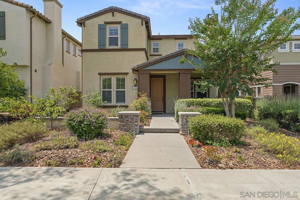 Marvelous Manzanita estate in the heart of Pacific Highlands Ranch of Carmel Valley featuring 2,588 SF with 4 bedrooms and 3 bathrooms including 1 full bedroom and 1 full bathroom downstairs. Open concept floor plan with your Chef's kitchen featuring upgraded counters, eat-in kitchen island, and stainless steel appliances open to your great room. Lovely living room upon entry open to your formal dining area. Additional bonus area/office downstairs off of your kitchen. Upstairs features 2 secondary bedrooms sharing a full hall bathroom with dual sinks. Spacious primary bedroom and bathroom with walk-in closet, dual sinks and separate vanity, soaking tub, and large walk-in shower. Laundry room with service sink and storage on second level. Over-sized 2 car attached garage. Access to the coveted Pacific Highlands Ranch community center with community amenities in a luxury swimming pool, clubhouse, fitness center, BBQs, and more. Located in the highly rated school districts of Solana Beach Unified School District (Solana Ranch ES) and San Dieguito Union High School District (Torrey Pines High and Canyon Crest Academy and Pacific Trails Middle). Nearby The Village at Pacific Highlands Ranch with Trader Joe's, Crunch, restaurants, shopping, and more. Close to freeways 56, 5, 15, and 805 and Del Mar beaches. This is a must see!