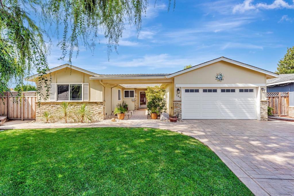 Tastefully updated throughout, 4 BR's, an abundance of natural light, giant park-like backyard, all on a quiet cul-de-sac in a great neighborhood w/tons of privacy. Inside, a formal entry leads to separate dining, living, & family rooms, spacious kitchen w/bar seating, large primary suite, 3 add'l bedrooms & hall bath. Tasteful upgrades include DP windows, oak flooring, travertine tile, new int. paint w/crown molding, & new light fixtures. The kitchen showcases recently lacquered cabs, granite counters, SS appliances-double ovens, gas cooktop, DW, disposal, & 18g stainless sink. Updated bathrooms:1 w/new tub, both w/new tiled showers & floors, new toilets, vanities, countertops, & plumbing fixtures. Large DP sliders deliver you to a magical space with stamped concrete patio/bbq area, lush lawn, 13 fruit trees, raised/irrigated beds, a cozy fire pit seating area, playhouse, ext motion lights, dog run & storage shed. W/almost 10k sf, there is still space for an ADU or pool. Nearby, the Pinehurst Cabana Club offers members a 25-yard heated pool, kid pool, bocce, corn hole, and ping pong. Infrastructure: Copper plumbing, incl. new main, soft water, ABS drain lines, underground drainage & utility lines, new electrical main & sub panels, attic fan, A/C, & new HVAC ducting/registers.