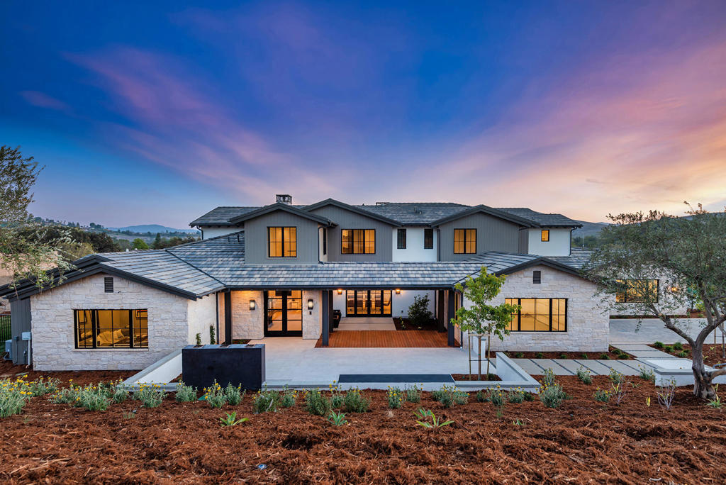 Extraordinary brand new modern craftsman in the exclusive new gated community, The Estates At North Ranch. Premier over 1 acre usable lot with stunning unobstructed views! Features include a temperature controlled wine room, multiple sets of Fleetwood pocket doors, 5 bedroom suites with 3 bedrooms up and 2 down, theater/game room and much more. Professionally designed with the absolute finest finishes. Amazing open concept two story floorplan with massive two story custom ceilings. This grand estate boasts an absolutely magnificent usable yard with two levels ideal for anything imagined or desired! The Estates At North Ranch is a brand new masterfully built gated community of 15 luxury estates ideally located along the picturesque hills of this highly desired community of Westlake Village.