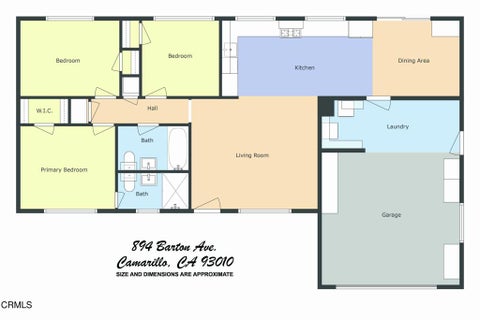 Tiny photo for 894 Barton Avenue, Camarillo, CA 93010 (MLS # V1-39317)
