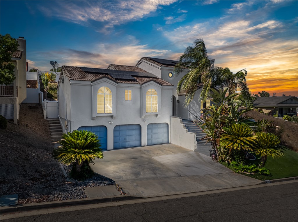 Welcome to this exquisite, updated home offering panoramic golf course, canyon, and city light views within the exclusive guard-gated community of Canyon Lake.
This stunning residence has been meticulously upgraded with new interior and exterior paint, newer flooring, and beautifully renovated bathrooms. Enjoy year-round comfort with a new A/C and furnace, plus an updated electrical panel for modern efficiency. This all-electric home is powered by a solar lease, ensuring energy savings, and features a cozy wood-burning fireplace in the living room for those cooler evenings.
Step outside to your private oasis, complete with new vinyl fencing and two secluded balconies, including one off the primary suite—perfect for unwinding and taking in the serene surroundings. The spacious primary suite is a true retreat, boasting its own A/C unit, a generous walk-in closet, and a luxurious ensuite bathroom.
The beautifully maintained lot is a gardener's delight, featuring an auto sprinkler system that nourishes 20 fruit trees, adding lush greenery and fresh produce to your doorstep. A spacious 3-car garage provides ample storage and parking for all your needs.
Canyon Lake offers an unparalleled lifestyle with an array of exclusive amenities such as lakefront access, beachfront parks, tennis & pickleball courts, 18-hole golf course, fishing, waterskiing, paddleboarding, equestrian center, baseball parks, clubhouse with a pool, spa, restaurant, and bar - talk about resort-style living! Conveniently located near the 15 and 215 freeways, shopping, and dining, this is a rare opportunity to own a piece of paradise in a truly incredible community.