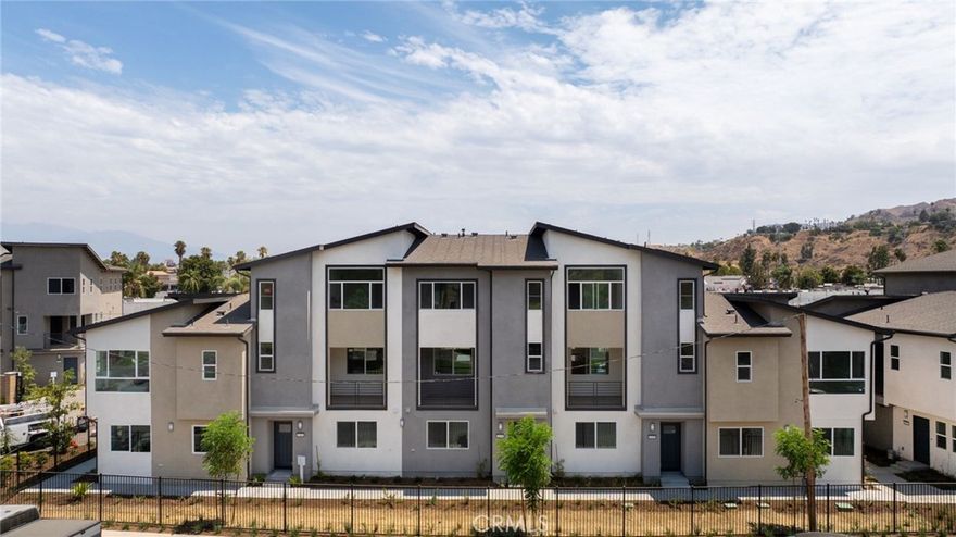 NEW CONSTRUCTION 3 bed, 2 bath contemporary two-story townhome in the gated community of “Ascent at Colton”. Gourmet kitchen with energy-efficient stainless steel gas range + dishwasher, and white shaker-style cabinets. Large primary suite with walk-in closet and ensuite bathroom with oversized glass shower. Enjoy on-site amenities including a beautiful swimming pool, complete with areas to lounge, dine, and socialize. Ascent at Colton is conveniently located near the 10 and 215 Freeways, providing quick access to neighboring cities, the mountains, and the desert. Photos are from the model unit, not the actual home being sold. Ready for close mid-September 2025.