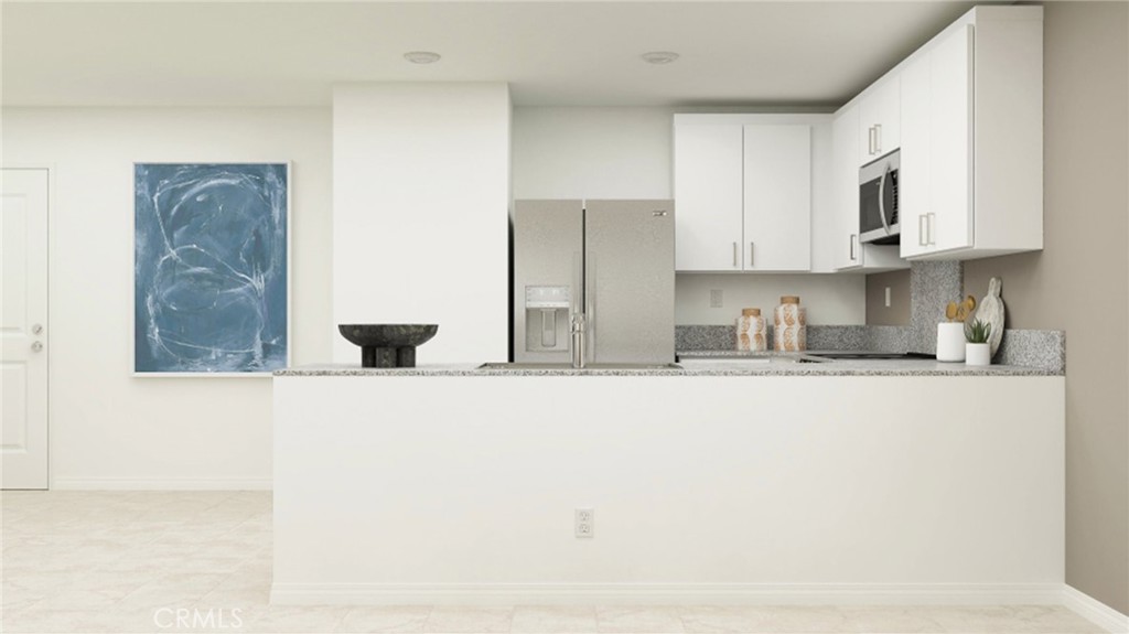 NEW CONSTRUCTION! This new three-bedroom home is ready for households of any size. Two secondary bedrooms are located off the entry, leading to a spacious and flexible open-concept floorplan shared between the kitchen with new caledonia granite counters and white cabinetry, living and dining areas. A spacious covered porch is ready for seamless entertaining and leisure. The luxurious owner’s suite boasts a private space at the back of the home, complete with a full-sized bathroom and walk-in closet.
Nova is a new collection offering brand-new single-family homes for sale at the Skyborne masterplan, coming soon to Desert Hot Springs, CA. The community features fantastic onsite amenities with the added benefit of a low-HOA, perfect for first-time homebuyers. Residents will be just 10 minutes from Palm Springs to the south, and the world-famous Joshua Tree National Park is less than a hour’s drive away. Nearby cities offer plenty of options for shopping, dining and entertainment.