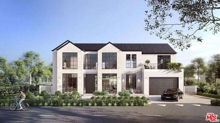 Presenting an extraordinary Ready-To-Issue (RTI) development opportunity on a generous 13,272 sq ft lot, nestled in one of Encino's most sought-after neighborhoods. This rare offering comes with fully approved plans for a breathtaking modern farmhouse, expertly designed with over 6,500 sq ft of refined living space including a spacious, private ADU with it's own separate address. Crafted for the most discerning buyer, the residence features soaring 14-foot ceilings, 5 opulent bedrooms, 7 luxurious bathrooms, a private office, dual state-of-the-art chef's kitchens, and a custom-designed home theater.Seamless indoor-outdoor living awaits with a resort-style backyard showcasing a designer pool and spa, complete with dual 18" Baja shelves ideal for elevated entertaining and serene relaxation. This is a rare chance to create a one-of-a-kind estate in one of the San Fernando Valley's most prestigious enclaves. A true gem for visionary developers or end-users seeking to bring a dream home to life.