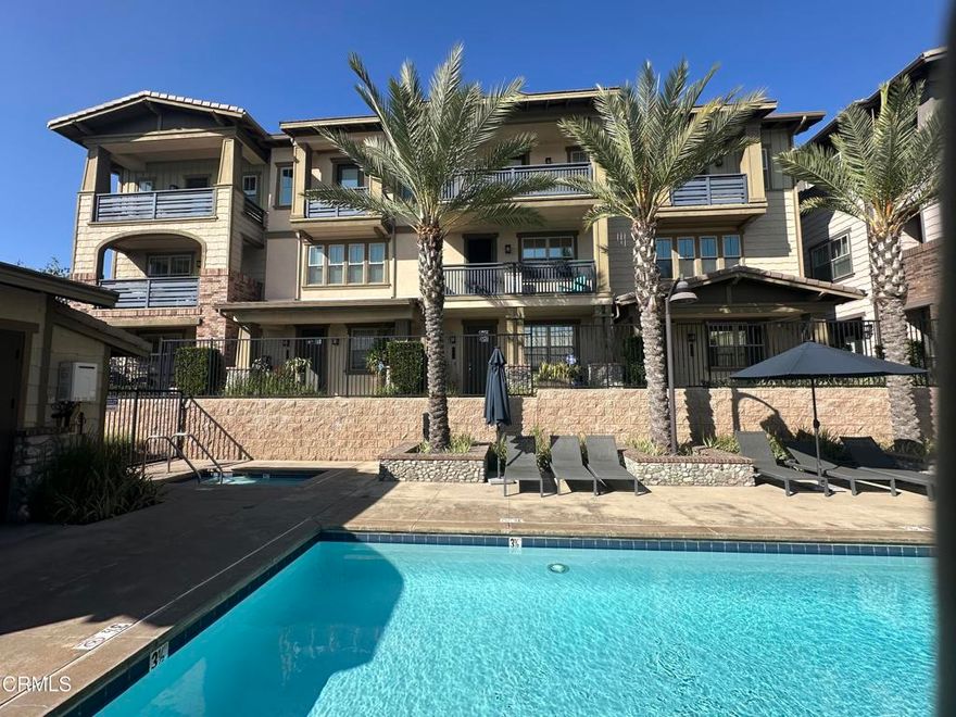 Nestled in Claremont, this hidden gem offers luxury living, energy efficiency, and wonderful amenities. Enjoy the outdoors peering out from the four balconies or patio with views of the mountains and sparkling pool. Gather loved ones around an outdoor fireplace beside the community barbecue and dining area. Entertain indoors in the great room that includes a spacious living area, an inviting dining space, and an expansive kitchen island. Prepare meals effortlessly in a modern kitchen equipped with stainless steel appliances, quartz countertops, and a sizable pantry. Retreat upstairs in private bedrooms with ensuite baths. Work downstairs or relax in an additional main-level bedroom with an adjoining full bath. Come home and park in your attached two-car garage with level-2 EV charging available at your disposal. Save on utilities costs with a whole house fan, tankless recirculating water heating system, and a smart thermostat. This low-maintenance home combines comfort and convenience within a delightful community in Claremont--a tree-lined city known for its parks, outdoor events, and exceptional public and private schools. Don't miss the opportunity to make this beautiful property your new home--schedule a tour today!