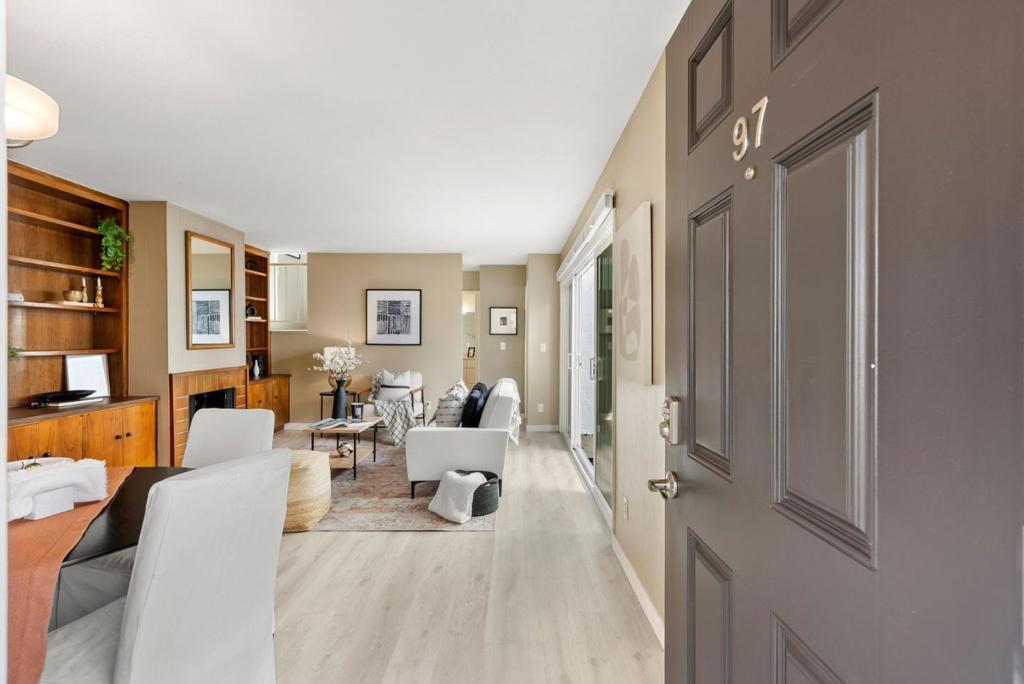 Very motivated Seller! Offers due on 8/6/25 by 1pm. Discover the ideal blend of privacy, style, and indoor-outdoor living in this charming condo at The Gardens in San Mateo. This two bedroom, two bathroom home is full of natural light, especially in the morning, thanks to sliding glass doors that lead to an enclosed atrium. This unit has a beautiful built-in bookcase and a nice sized living room for entertaining.The future owner of this home will be surprised at how convenient the community laundry facility is for this residence. The facility is straight below the unit (No detectable noise), easy to use laundry app to pay, and the facility is clean, orderly, and quiet. The Gardens community offers great amenities including both indoor and outdoor pools, a spa, fitness center, clubhouse, and moreeverything you need for relaxation and recreation. The home is just minutes from major employers. It offers easy access to highways 92, 101, and 280, Caltrain, and is just moments away from Hillsdale Shopping Center, public library, and downtown San Mateo. Enjoy being located within the highly rated Aragon High School district (buyer to verify). The home includes a private storage room and one assigned covered parking space as well as one unassigned space for those with two vehicles.