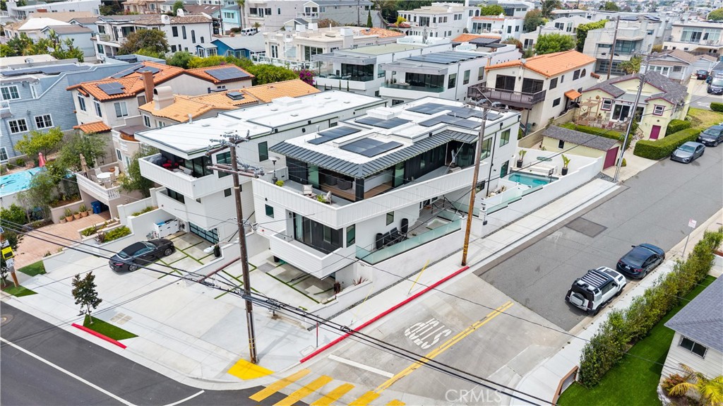 For the owner with impeccable taste, this is a true showplace—with a priceless view—nestled in the heart of Hermosa Beach.
Unique in every way, this home is a rare blend of architectural distinction and high-end design, filled with the finest custom finishes throughout. Built in 2023 and thoughtfully upgraded with top-tier enhancements, every detail has been curated to meet the expectations of the truly discerning buyer.
If you love to entertain, the open-concept top floor—with its panoramic views—offers an unforgettable setting. The sun-soaked pool and spa are the cherry on top of this exceptional three-story home. From sweeping coastal vistas to luxurious interior comforts, this residence is a true testament to style, sophistication, and luxurious California living.