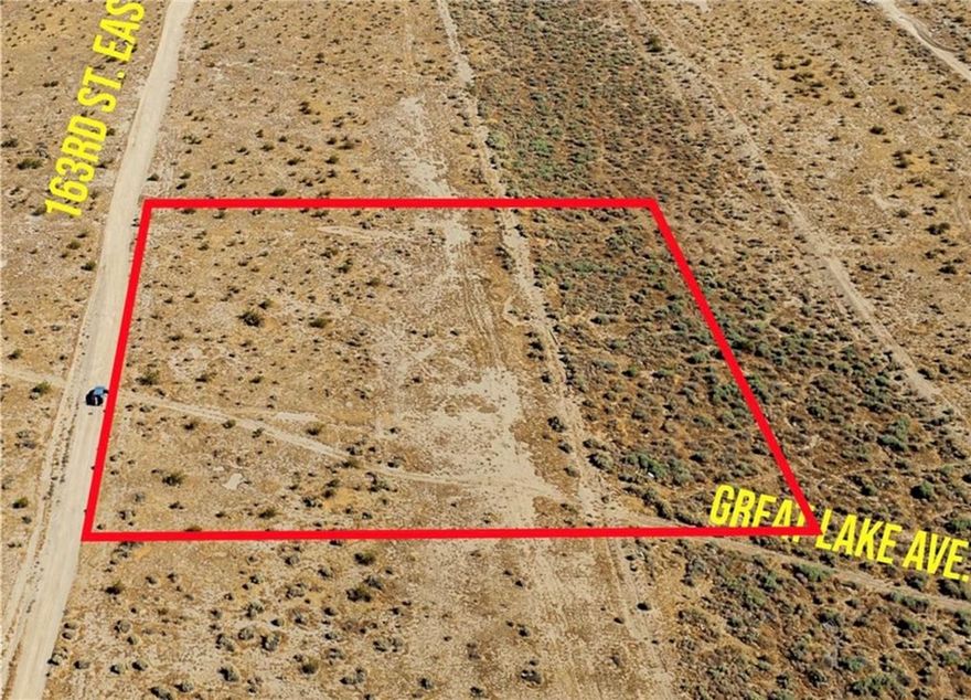 This 2.50-acre property in Lancaster, LA County offers the perfect blend of tranquility and convenience. With direct dirt road access, the lot provides easy entry while still maintaining a peaceful, off-the-beaten-path atmosphere. Located close to local schools and the scenic Antelope Valley State Park, you’ll enjoy the best of both worlds—natural beauty and essential amenities. The area is known for its buildability, making it an ideal spot for those looking to create their dream home or investment property. Whether you’re planning a custom residence or a weekend getaway, this versatile land offers endless possibilities in a growing community.