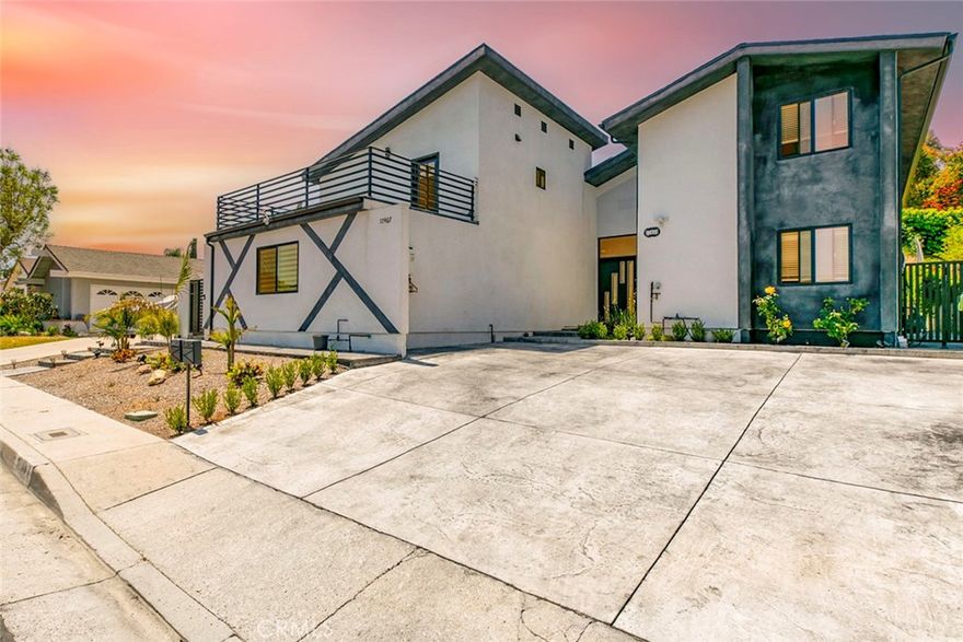 Welcome to this stunning, newly constructed single-family home with a fully permitted ADU, built in 2024, offering over 3,600 sq ft of combined living space. This beautifully designed property features a total of 6 bedrooms and 5 bathrooms, thoughtfully laid out across both the main home and ADU.



Each unit is equipped with modern laminate flooring, a custom-made entry door, smart home technology, central AC and heating, and in-home laundry hookups. The open-concept floor plans in both residences create an inviting atmosphere—perfect for entertaining.



The kitchens are outfitted with sleek stainless steel appliances, and the elegantly designed bathrooms showcase quality finishes and attention to detail throughout. The ADU boasts a spacious outdoor balcony with custom railings, providing beautiful mountain views—an ideal retreat for morning coffee or evening relaxation.



The main home offers both formal and informal living areas, highlighted by a sliding and folding glass door system that opens to a private backyard oasis, ideal for year-round gatherings.



Whether you're seeking multi-generational living, rental income potential, or simply need extra space, this property delivers. Don’t miss your opportunity to own this exceptional, newly built home with a permitted ADU—schedule your showing today!