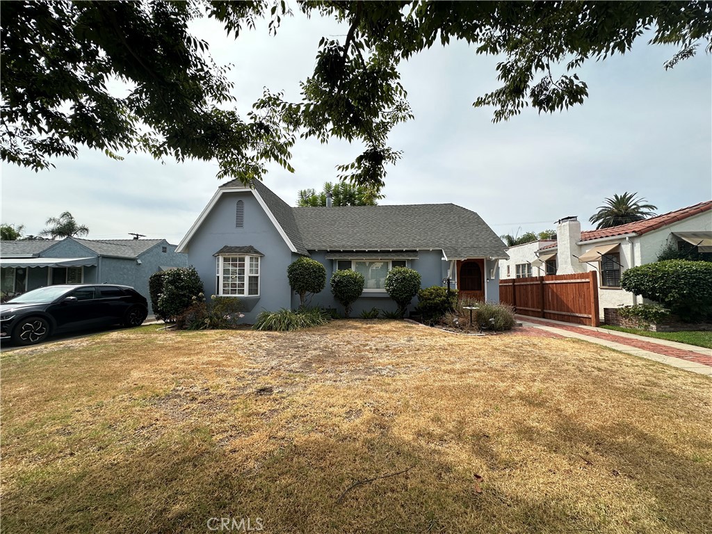 This beautifully renovated cottage-style residence is ideally positioned in the core of Pasadena. This charming property features 1,615 square feet of living area on a spacious 6,694 square foot lot. It includes four large bedrooms with generous closet space and two fully upgraded bathrooms, radiating comfort and elegance. The interior showcases brand-new luxury vinyl flooring and modern recessed lighting, creating a bright and welcoming ambiance. The kitchen is a chef’s paradise, with refinished oak cabinetry, new quartz countertops, a stainless steel sink, and premium appliances. Recent improvements encompass new copper plumbing, a new main sewer line, and a fully serviced HVAC system, ensuring contemporary convenience and dependability. The property also features motorized driveway gates and an efficient irrigation system for added ease of maintenance. The oversized detached garage is ideal for ADU conversion. Situated on a lush, tree-lined street, this home offers a tranquil and scenic setting. Its prime Pasadena location provides quick access to the 210 freeway and is just a short drive to Pasadena City College and CalTech, making it perfect for commuting and educational pursuits. Don’t miss this exceptional opportunity to own a piece of Pasadena’s historic charm, seamlessly blending timeless elegance with modern comforts.
