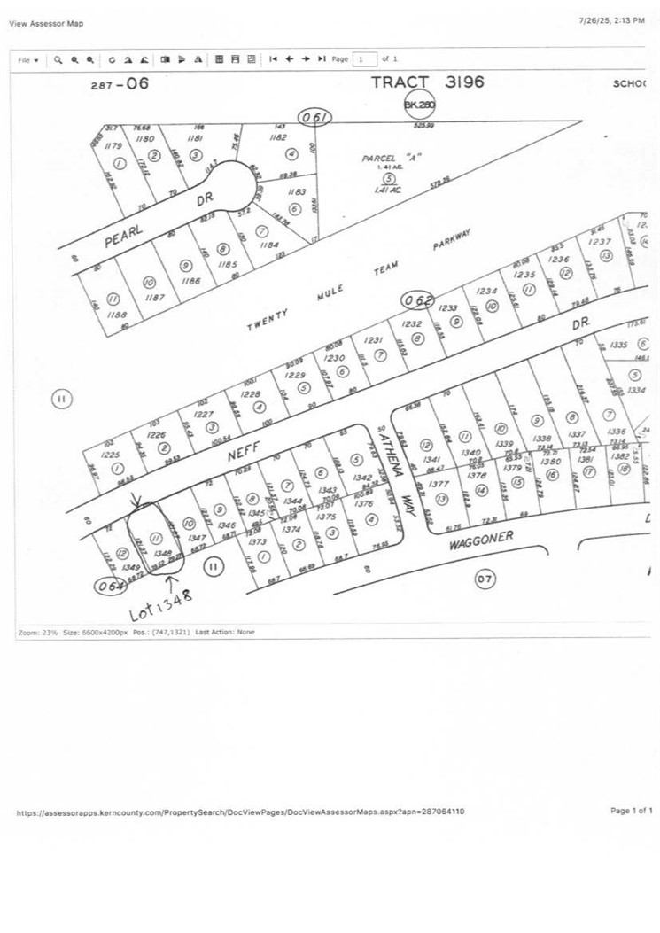 Vacant lot. Zoning R1
Make your best offer. The seller is very motivated and flexible.
