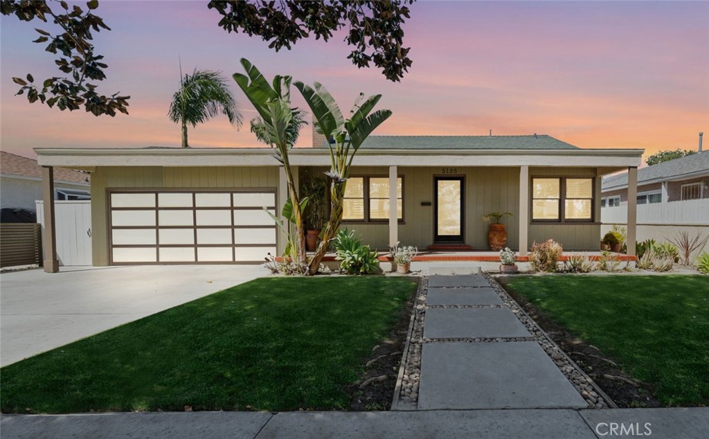 Welcome to your dream home! Located in the highly sought-after South of Conant neighborhood, this stunning 3-bedroom, 2-bathroom residence is truly a must see! Located on a tree-lined street, this meticulously remodeled home boasts exceptional curb appeal, with an oversized concrete driveway, custom glass-paneled garage doors, and a beautifully landscaped yard featuring water-conserving plants. The well-lit front porch sets a welcoming tone. Step inside and be greeted by a spacious living area complete with a wood-burning fireplace, seamlessly flowing into the dining room. The kitchen is a chef’s dream with custom walnut cabinets, marble countertops, tile backsplash, and stainless steel appliances, including a Liebherr refrigerator, Bosch dishwasher, and a Kenmore 5-burner gas range. Ample cabinetry and organized drawers provide plenty of storage. The primary bedroom offers a sliding glass door that opens to a tranquil view of the beautifully landscaped rear yard and pool. The en-suite bath features travertine flooring and wainscoting, a glass shower enclosure, and an oversized soaking tub. A spacious walk-in closet with built-in storage and a safe provides plenty of room for your wardrobe and valuables.The hallway bath has a pullman, faucets and fixtures, hexagon tile flooring, and sleek tile wainscoting. Throughout the home, you’ll find custom wood shutters, dual-paned windows, recessed lighting, and refinished hardwood floors in the bedrooms and common areas. The kitchen and bathrooms feature travertine and tile flooring. Additional upgrades include a forced air heater, whole-house cooling fan, tankless water heater, copper plumbing, and a 200 AMP electrical panel. This property is fully insulated. The home also boasts fresh interior and exterior paint, making it move-in ready. Love entertaining? The covered patio off the dining room is perfect for hosting friends and family. It features built-in seating, an outdoor TV, and a built-in BBQ with ample counter space, and a "China box" ideal for roasting or as an oversized beverage bar. The sparkling pool offers your very own private oasis, turning every day into a vacation.The home also includes a laundry room with additional storage off the kitchen, as well as extra built-in storage in the garage. This beautiful property truly has it all—comfort, style, and function. Don’t miss your chance to make it yours!