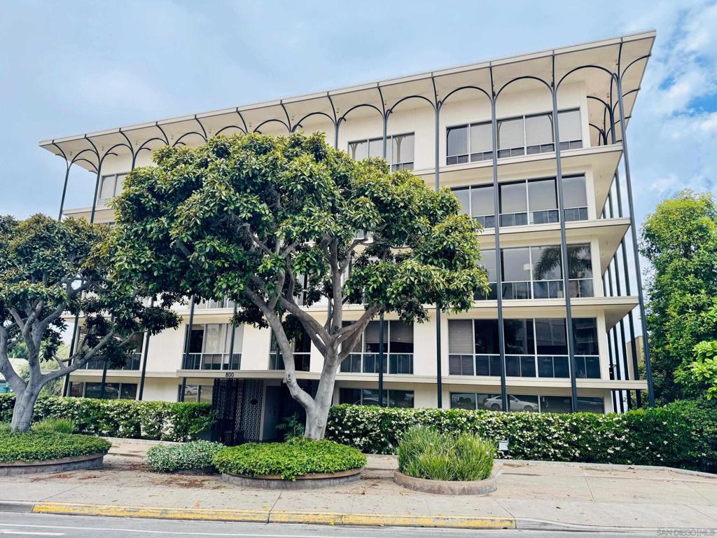 Coastal Elegance in the Heart of La Jolla Village Discover the perfect balance of modern comfort and timeless charm in this historically designated, unfurnished 1 Bedroom/1 Bath, single-level, third floor condo, located just steps from La Jolla Cove. There cannot be a better location in the Village! This unit has been recently updated with a beautifully remodeled kitchen and wood flooring, and also benefits from a full exterior renovation that enhances its classic appeal. Enjoy peek ocean views and the calming sound of waves from your living room and bedroom balcony, an everyday luxury that makes this space truly special. The layout offers a bright, open feel that's ideal for both relaxing and entertaining. Additional features include secure underground parking with one assigned space, extra storage, and access to a convenient on-site laundry room. The owner will begin permitting for a new in unit washer/dryer as soon as there is a new tenant. Live just moments from world-class dining, artisan coffee shops, boutique shopping, renowned galleries, and performing arts venues, all in the vibrant heart of La Jolla Village. Available for immediate occupancy, this is an exceptional opportunity to experience coastal living at its finest.