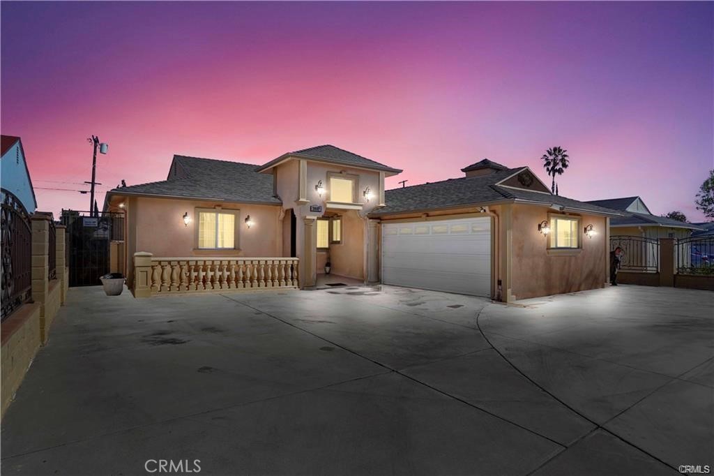 Located in a highly desirable North Hollywood neighborhood, this beautifully updated pool home has so much to offer. Features include 4 bedrooms, 3 bathrooms, a cozy living room with a fireplace that opens to the dining area, and a remodeled chef's kitchen with quartz countertops and stainless steel appliances. Enjoy updated bathrooms, wood flooring throughout, crown molding, and recessed lighting. Step outside to the entertainer’s backyard with a covered patio and a sparkling pool. The property is gated and features a circular driveway for added convenience and curb appeal. The garage has been converted into a guest unit, with potential for an ADU conversion to generate additional income (Buyer to verify).