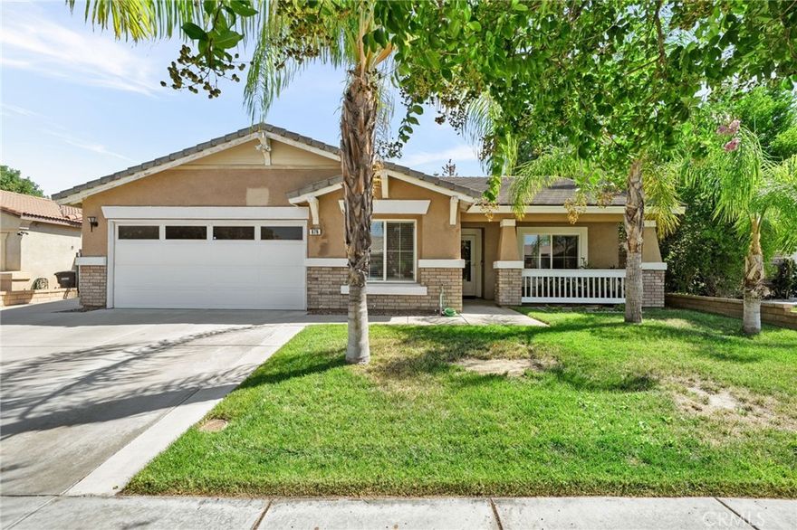 This charming home is packed with curb appeal, featuring a lush green lawn, an extra-wide driveway, and convenient RV or boat parking along the side. A welcoming front porch sets the tone as you step inside. The formal living room, which can easily serve as a den or home office, offers flexibility to suit your lifestyle. Also featuring two fireplaces, giving this home a cozy and welcoming feeling for family to gather and create new memories.



The heart of the home is the open kitchen with granite counters, a center island, built-in cooktop and oven, and abundant cabinetry. It flows seamlessly into the spacious family room, complete with a cozy fireplace and media niche, creating the perfect gathering space.



Down the hallway you’ll find the laundry area and four generously sized bedrooms. Both bathrooms are designed with dual sinks for convenience. The primary suite features a walk-in shower, soaking tub, and plenty of space to unwind.



Step outside to the backyard retreat—an entertainer’s dream with a massive covered patio, shed, built-in outdoor bar, lush lawn, and mature trees providing shade and privacy.