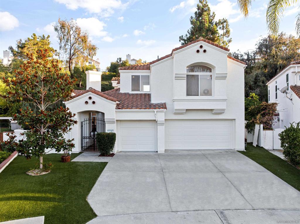Welcome to 4943 Marin Drive, a beautifully renovated residence in the highly sought-after gated community of Southridge Estates in Oceanside. This expansive 5-bedroom, 3.5-bath home offers over 3,200 sq. ft. of elegant living space designed for comfort and style. The bright, open floor plan features soaring ceilings, a cozy fireplace, and modern finishes throughout, while recent renovations bring a fresh, move-in-ready feel. The chef’s kitchen seamlessly connects to spacious living and dining areas, perfect for gatherings or entertaining. Retreat to the primary suite with its spa-like bathroom and generous walk-in closet, or enjoy the flexibility of additional bedrooms ideal for family, guests, or a home office. Step outside to your private backyard oasis, complete with sparkling pool, relaxing spa, and peaceful park views. Owned Energy-efficient solar ensures sustainable living and reduced utility costs. With a generous 0.39-acre lot, attached 3-car garage, and resort-style amenities within a secure gated neighborhood, this home offers the perfect blend of luxury, comfort, and convenience.