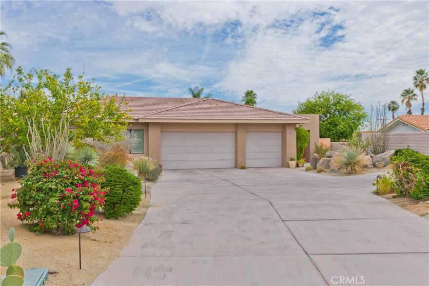 GREAT PRICE FOR THIS SPECTACULAR Single Story Home on a Huge Lot with Incredible Golf Course Views on the 11th Fairway of the Indian Springs Golf Course. Dramatic Custom Built Home features Soaring Cathedral-Vaulted Ceilings with all the Designer Finishes you'd typically see in a Million Dollar+ Home. Formal Living Room and Family Room separated by a see thru Fireplace. Open Floorplan flows from Family Room into the Gourmet Kitchen which has been recently remodeled with Top of the Line Cabinetry, Roll out Drawers, Beautiful Granite Counters and a Large Center Island. Top-of-the-line Appliances, New Stainless Steel Dishwasher, Microwave with Custom Trim Kit, Stainless Steel Sink and Garbage Disposal. Additional Features include a Beverage Center with Wine Rack, Stainless Steel Beverage and Wine Refrigerator. Custom Mirror and Built-in Buffet with Granite Top in Dining Room with custom Lighting. Designer Wood Floors installed in Secondary Bedrooms with en-suite Bathrooms. The Bathrooms have been tastefully upgraded. New Water Heater. Interior of the Home has been Freshly Painted. Amazing Golf Course Views from the Resort Style Backyard perfect for Entertaining with a Sparkling in Ground Pool and Fireplace. The in ground Ultra Private Spa has it's own entrance off the Master Bedroom. Enjoy the Fantastic Built-in Bar-B-Que in the backyard which offers Great Entertaining areas. NO HOA Dues & Low Tax Rate. This property is Model Perfect, a 10+. Your Buyers will love this home!