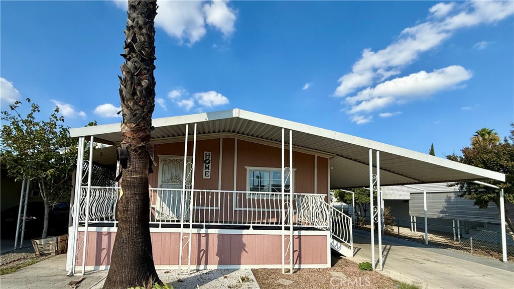 Welcome to Santa Rosa Mobile Park!
This well-maintained all-age family community that is a convenient location close to shopping centers, schools, and local amenities. This cozy 2-bedroom, 1.5-bath mobile home features a comfortable and functional floor plan, ideal for first-time homebuyers or those looking to downsize.
The home includes a spacious living area, dining space, and a bright kitchen with plenty of cabinet storage. Enjoy a covered carport, storage shed, and a private patio area perfect for relaxing or entertaining. Residents of Santa Rosa Mobile Park enjoy wonderful community amenities, including a swimming pool, jacuzzi, and a clubhouse—perfect for gatherings and leisure time. Don’t miss this great opportunity to own an affordable home in a desirable community. This one won’t last—schedule your private showing today!