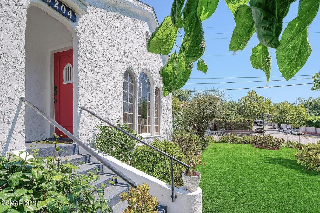 Step Into This Storybook 1920s TreasureWelcome to a truly special home -- a lovingly preserved 1920s fairy-tale charmer filled with warmth, character, and modern comforts. From the moment you arrive, you'll feel the magic of this one-of-a-kind property, nestled on a spacious corner lot with lush, organic gardens and a timeless curb appeal.Step inside and discover a wonderful floor plan that flows effortlessly, original hardwood floors that have been carefully refinished, and stunning French windows that fill the home with light and fresh air. The cozy stone fireplace and whimsical built-ins (can you say vintage ironing board and telephone nook??) add to the home's timeless personality and charm.This gem has been thoughtfully updated with all the right upgrades: central heating and air for year-round comfort, copper plumbing, updated electrical with a new panel, and stackable washer/dryer hookups. The kitchen has been beautifully refreshed with stunning countertops and new appliances, perfect for quaint meals or large entertaining.The home is built to last -- made of sturdy redwood -- and recent updates include a new roof, water heater, and garbage disposal (all within the last 2 years). A one-car detached garage (with alley access) and a long driveway that fits up to three cars provide plenty of parking. There's even a side gate on Templeton Street, offering potential for a second driveway or future ADU (Zone 3 approved!).Outdoor lovers and families will adore the fully fenced front, side, and back yards, bursting with mature fruit trees and edible plants -- all grown without pesticides or herbicides. Think mulberries, avocados, pineapple guava, lemons, tangerines, persimmons, passion fruit, and grapes growing over a charming trellis. It's the perfect backdrop for summer BBQs, backyard games, and relaxing evenings under the stars.Whether you're enjoying the breeze through the French windows or waving hello from the front porch to friendly neighbors, this home offers the perfect blend of history, heart, and opportunity.Don't miss your chance to own this rare and delightful piece of history -- a home where memories are waiting to be made!