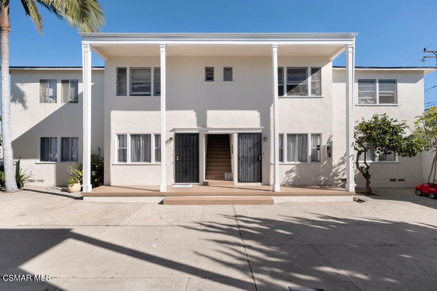 Investor / Developer Opportunity -- Prime Westside Fourplex PortfolioRare offering! Side-by-side R4-zoned four-unit buildings(total 8 units) located at 12314 and 12320 Washington Place, just minutes from the Pacific Ocean and some of Southern California's most renowned beach communities. This two-fourplex portfolio--sold together--features eight spacious 2-bedroom / 1-bath units (approx. 875 sq. ft. each), generating immediate income with strong value-add potential.Major improvements completed in 2025 include a brand-new roof and new exterior paint, boosting curb appeal and reducing upcoming maintenance costs.The City has approved plans for two additional 2-bedroom / 2-bath ADUs, presenting a compelling opportunity to increase density, expand rental income, and enhance long-term returns (buyer to verify).A shared, gated central courtyard--anchored by a mature lemon tree--adds charm, shade, and a welcoming community atmosphere that appeals to residents and strengthens overall desirability.Ideally located adjacent to trendy Culver City and perfectly positioned between Santa Monica and Los Angeles, this prime Westside setting offers unmatched access to LAX, Downtown, Silicon Beach, major freeways, entertainment studios, and top tech hubs. The neighborhood blends small-town character with the convenience of nearby urban amenities.Whether you're seeking consistent cash flow or envisioning a development-forward strategy to unlock the site's full R4 potential, this is a rare opportunity to acquire a contiguous two-fourplex portfolio in a high-demand rental corridor.Assumable financing may be available.Don't miss this exceptional opportunity!