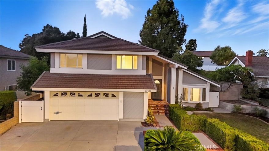 Build your home on the most desirable street Diamond Bar, Birds Eye Dr.  Homeowners on this street rarely put their property on the market! The location includes a beautiful view, great schools, and a neighborhood with an excellent quality of life. This house has it all. The most amazing views of sunsets to the west, snow-capped mountain ranges, and breathtaking evening city lights. It is conveniently located with quick access to 57 and 60 Fwy.  The award-winning Walnut/Diamond Bar School District will nurture and educate your children from elementary to high school. The home is within walking distance of Maple Hill Elementary, Chaparral Middle School, and the nationally recognized Diamond Bar High School. The quiet and supportive neighborhoods provide a safe environment for raising your family.  

It has 4 bedrooms, 2 ½ bathrooms, upgrades throughout the entire house. Laminate flooring covers the entire downstairs and stairway to the 2nd floor, a formal dining room adjacent to the living room allows you to host your guests with a gourmet meal. In the meantime, your children enjoy their privacy in the family room right next to the kitchen equipped with quartz countertops, updated soft-close cabinets and appliances. The beautiful and massive backyard is a perfect place to relax and enjoy the sunset or a night under the stars. A wall to wall covered patio and a professionally built-in BBQ provides an excellent place for family time and gatherings. The gigantic backyard is perfect for a growing family with ample room for an ADU or swimming pool and spa project all while providing a breathtakingly serene view of your city.