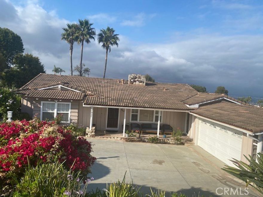 Welcome to this beautifully upgraded 4-bedroom, 2-bathroom single-level home located in the heart of Palos Verdes Estates. Situated on a generous 16,000+ sq ft lot, this property offers a rare blend of privacy, elegance, and expansive outdoor space.

Enjoy stunning city views from the comfort of your home, along with lush, professionally landscaped gardens that surround the property. The interior features an open and bright floor plan with tastefully updated finishes throughout. The remodeled kitchen seamlessly connects to the dining and living areas, creating a perfect space for both entertaining and everyday living.

Step outside to a private garden oasis—ideal for relaxing, dining al fresco, or simply taking in the peaceful surroundings and breathtaking views.

Property Highlights: 4 spacious bedrooms, 2 beautifully upgraded bathrooms. Over 16,000 sq ft lot with manicured landscaping. Stunning city views from multiple areas of the home. Quiet, desirable location in Palos Verdes Estates. Close to award-winning schools, hiking trails, and beaches
