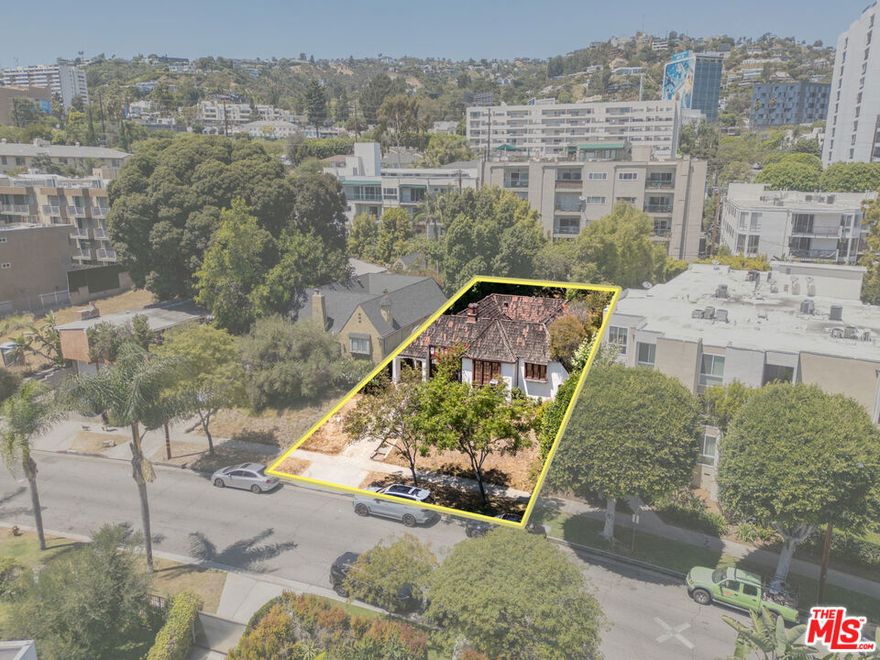 We are pleased to present this 3-bedroom, 2-bath single-family home on an oversized 7,705 Sq.Ft. R4 lot in the heart of West Hollywood. This property is a heavy fixer and is being sold as-is, with no repairs or credits in escrow, offering a rare opportunity for investors, builders, or end-users to reimagine or redevelop in one of LA's most desirable neighborhoods. The home will be delivered fully vacant, no tenants and no Ellis Act, providing immediate flexibility for renovation or new construction. Zoned R4, the lot presents outstanding future development potential on West Knoll Drive, a quiet, tree-lined street with no through traffic, yet just steps from the most coveted lifestyle offerings in the city. Only 2 blocks from the famed Sunset Strip, residents will enjoy a Walk Score of 91, with easy access to Soho House, Petit Ermitage, Nobu, Laurel Hardware, Zinqu, John Reed Fitness, Equinox, Melrose boutiques, and Trader Joe's, among many others. Transit access is excellent, with nearby Metro lines and the free West Hollywood PickUp shuttle. Seller has entitled plans to build 5 luxury townhomes. Property reports and plans can be included in the sale.