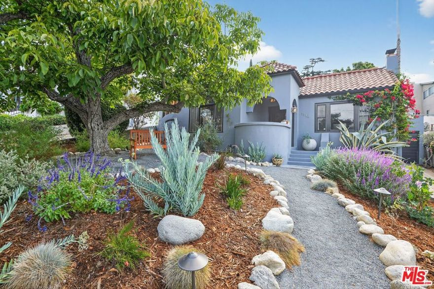Nestled in the charming Adams Hill neighborhood, where listings of this character rarely come available, this delightful single-family home at 1114 Yale Dr offers a perfect blend of comfort and style. With a cozy 1,100 square feet of living space, this residence features two spacious bedrooms and a well-appointed bathroom, making it an ideal retreat for those seeking serenity. Step inside to discover the inviting ambiance of hardwood floors that flow seamlessly throughout the home, providing a warm and elegant touch to each room. The living area features a decorative fireplace, perfect for creating a cozy atmosphere on cooler evenings. In addition to the main house, a separate office is located in the backyard, providing the ideal environment for remote work or creative pursuits. Enjoy the classic Californiana bungalow that has been carefully preserved, while enjoying modern-day conveniences of a/c, well appointed kitchen, washer/dryer, and beautiful landscaping set on drip irrigation.  In addition to the separate office structure, there is a single garage that can be used in the traditional sense to store your vehicle or serve as another creative space, having previously been used as a gym.  The thoughtful layout of this residence maximizes both space and functionality. Whether you're entertaining guests or enjoying a quiet evening at home, this house caters to all your needs.Set in a desirable location, this property offers easy access to the vibrant amenities of Glendale, including shopping, dining, and recreational opportunities. Embrace the opportunity to make this charming home your own, and enjoy all that this wonderful area has to offer. Seeking 18+ month lease.