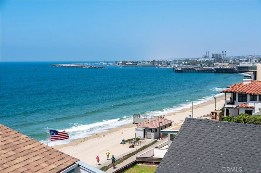 Welcome to coastal living at its finest in the iconic Sand Castle building on the Esplanade! This charming 1-bedroom condo offers a front-row seat to beachside life, with beautiful sand and whitewater views visible from the private balcony — a perfect spot to enjoy your morning coffee or soak in the vibrant coastal sunsets. While partially framed by the building in front, the views still capture the best of the beach atmosphere, with the sound of waves and the ocean breeze always present.



Inside, this well-maintained unit features rich hardwood flooring throughout and a spacious, light-filled layout with endless potential to personalize. The kitchen and bathroom remain in clean, original condition, offering a great opportunity for the next owner to upgrade to their taste. The generously sized bedroom includes a walk-in closet, and the living room opens seamlessly to the balcony and beach views beyond.



The unit includes a reserved parking space near the elevator, as well as a large, private storage unit — ideal for your beach gear or cruiser bike. Residents of the Sand Castle enjoy direct beach access and community amenities including an ocean-view rec room, sauna, bathrooms, and showers.



All current building assessments have been paid by the seller, and the building exterior is nearing completion of its stunning renovation — soon to be one of the best-looking communities on the Esplanade.



Whether you're looking for a beach getaway or a blank canvas to create your dream oceanfront home, this is a rare opportunity in one of South Redondo's most sought-after locations.