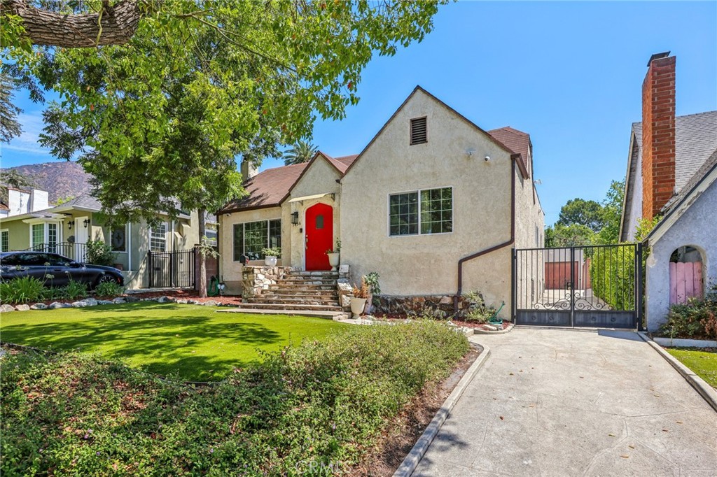 Located in one of Glendale’s most desirable neighborhoods, this 3-bedroom, 3-bath residence combines modern design with everyday comfort...on a HUGE lot (over a 1/4 of an acre)! A spacious living and dining room with a warm fireplace sets the tone for gatherings, while the expansive kitchen—featuring a large center island, stainless-steel appliances, and direct backyard access—makes both cooking and entertaining a joy. An additional office provides flexibility and may easily be converted into a 4th bedroom to suit your lifestyle needs.
The primary suite serves as a true retreat with a spa-inspired bath, complete with dual sinks, soaking tub, and separate shower. Stylish finishes and a clean, modern aesthetic flow throughout the home.
The crown jewel is the backyard: a sparkling pool paired with an extraordinary stretch of land offering unlimited potential. Whether you envision outdoor entertaining, a guest house, or future expansion, the possibilities are unmatched. This is a rare opportunity to own a property that's filled with endless growth potential in Northwest Glendale.