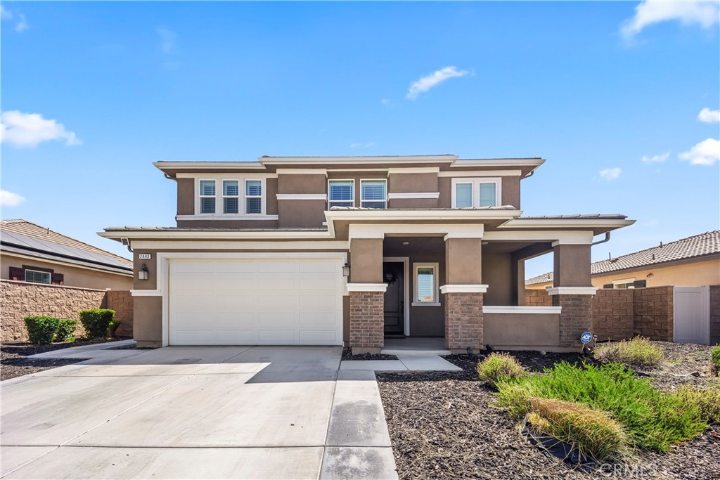 Welcome to this beautiful home featuring 3 oversized bedrooms and 2.5 bathrooms, perfectly designed with today’s lifestyle in mind. The highly desirable open-concept layout seamlessly connects the gorgeous kitchen to the spacious living room, creating the ideal setting for both everyday living and entertaining.
The kitchen boasts an oversized center island, tasteful granite countertops, and sleek stainless-steel appliances. The expansive primary suite offers a sizable walk-in closet and a stylish bathroom complete with a separate shower and soaking tub. Two additional generously sized bedrooms provide plenty of space for family, guests, or a home office.
Step outside to enjoy a private backyard complete with a dog run—perfect for pet lovers. Situated on a premium cul-de-sac lot, this home offers extra privacy and comfort. The location is second to none, with easy access to nearby schools, parks, restaurants, and shopping.
This is the perfect opportunity to own a well-designed home in a prime Perris location.