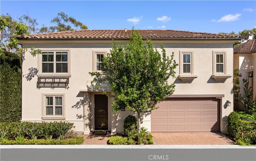 Charming detached Santa Cruz-style home nestled in the desirable Woodbury East Community. Boasts the allure of a showcase home and sits on an exceptional corner lot. Features enhancements, including warm-toned wood flooring throughout the main level and new carpet. Elegant wood window shutters and tailored shades complement the design. Enjoy an extended California room perfect for hosting loved ones and relishing the picturesque California climate and outdoor living. Gourmet kitchen equipped with high-end appliances and abundant cabinetry. Sleek granite countertops and modern recessed lighting illuminate the first floor. Energy-efficient tankless water heater. Luxurious upgraded carpet graces the upper level. Immaculately landscaped backyard adorned with stylish stone tiles. Upstairs features primary suite, two spacious bedrooms, hallway bathroom and laundry room with sink. Enjoy the walking distance community amenities including clubhouse, pool, spa, playgrounds, park, spots courts and more. Nearby VENTA SPUR BRIDGE, you enjoy the city’s bike and pedestrian pathways to Great Park Neighborhoods and Portola High School. With spectacular location, you will be conveniently located minutes away from Woodbury Town Center, the famous Irvine Spectrum shopping center and variety of ethnic markets as well as having quick access to freeways I-5 and 133.