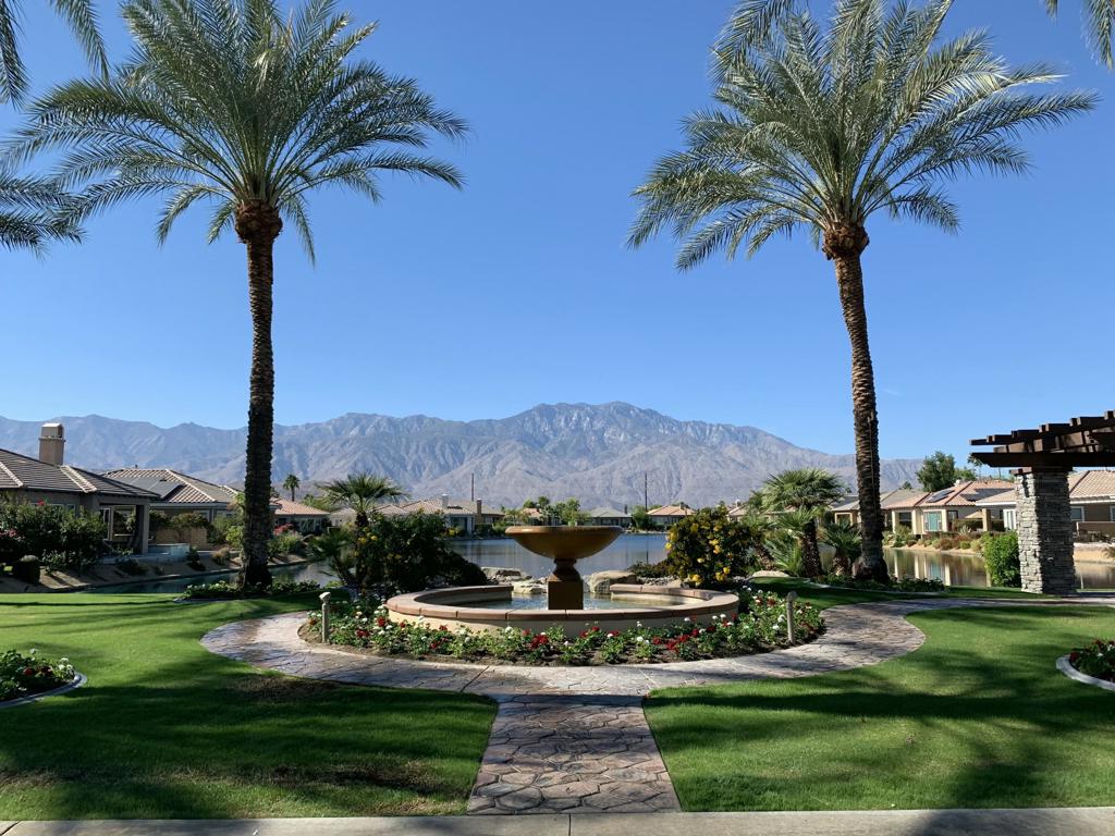 🏝️ Desert Luxury Awaits at Mission ShoresWelcome to your perfect escape in Rancho Mirage's exclusive Mission Shores community -- a private, gated oasis just minutes from Palm Springs. This fully furnished 4-bedroom, 3.5-bath retreat offers resort-style living in a prime Coachella Valley location.Inside, enjoy an open-concept layout with a gourmet kitchen featuring granite slab countertops, premium appliances, and a central island. Entertain in the elegant formal dining room or kick back in the spacious living area with a designer-tiled gas fireplace, wet bar, and integrated sound system.The primary suite is a serene sanctuary, boasting dual vanities, two walk-in closets, a soaking tub, and a large walk-in shower with a bench.Step outside to your private backyard paradise, complete with a pebble tech pool and spa, waterfall feature, misting system, and Alumawood patio cover. Citrus lovers will adore the lemon, orange, and lime trees, while the outdoor sound system and multiple lounge areas make it ideal for entertaining.The gated community offers lake access, a park with basketball court and playground, and lush greenbelts -- all covered by a low HOA fee that also includes front landscaping, cable, and WiFi.🚗 Close to Palm Springs Airport, world-class golf, shopping, and dining.💵 Seasonal Monthly Rates::Jan-Apr: $12,000 | May-Oct: $9,000 | Nov-Dec: $10,000
