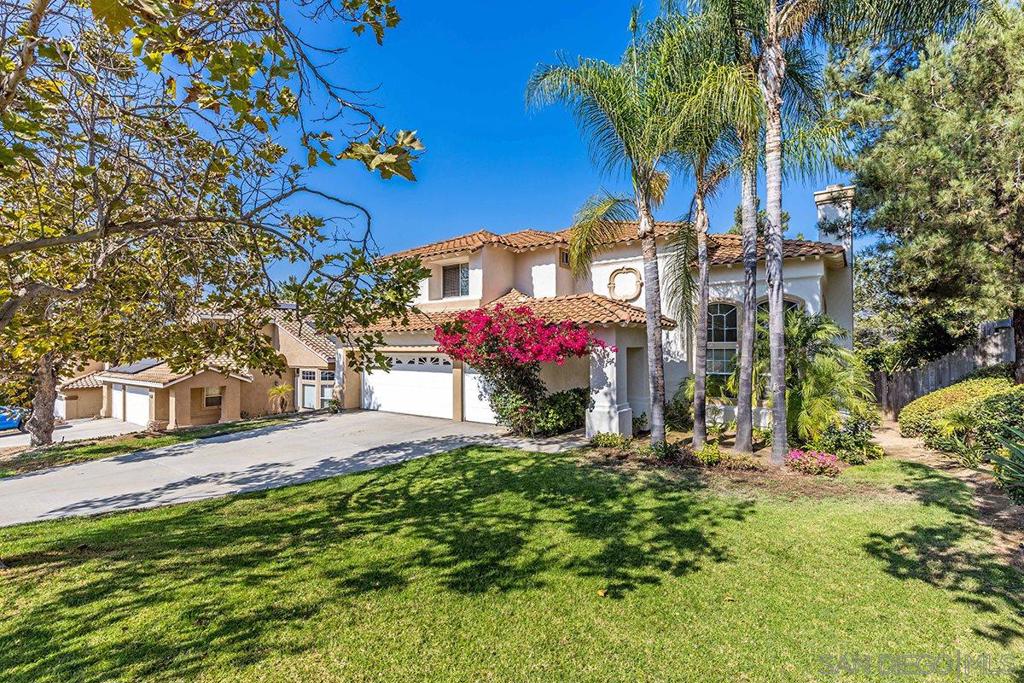 WELCOME HOME!! This move-in ready 5 Bedroom, 3 Bath home features roaring high ceilings to expose lots of natural lighting through out the home. One bedroom with full bath is located on 1st floor. Enjoy the open floor plan in the functional kitchen & family room while looking out to the beautiful backyard featuring a total of 10 matured fruit trees. This home is ready to make it your own style, amazing location close to Fwy 15 & 78, yet a very quiet neighborhood, walking distance to shopping & more! Home features 3 Car Garage as a bonus, enjoy seasonal fruit year round, fruit trees included are: Lemon, Orange, Avocado, Fig, Pomegranate, Lime, Peach and more! Dual Zone A/C, 2 Fireplaces, Master Bedroom with Walk-in Closet, Master Bath with double sink and separate shower. Other Fees: 0 Sewer: Sewer Connected Topography: LL