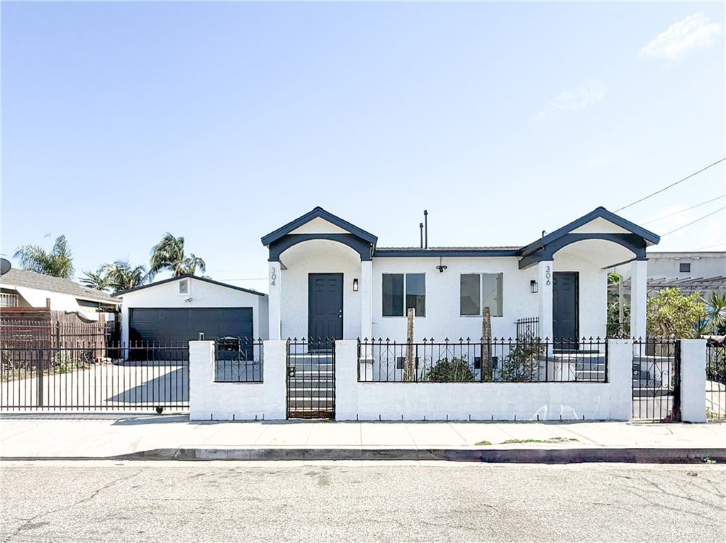 3 UNITS! Great investment opportunity! Live in 1 unit rent out the other 2 units! FULLY REMODELED! The front unit is fully functional and encompasses 2 bedrooms and 1 full bathroom and features an open floor plan with a modern kitchen design and living area. The second unit is an extremely large 2 bedroom 1 bathroom which has ample space for a family! Each unit has its own separate address along with its own gas and electrical meters. Each kitchen in both units were carefully designed with customized cabinetry and quartz countertops, remodeled bathrooms with modern cabinetry and beautiful tile. The garage has been converted into an ADDITIONAL UNIT which is a FULLY FUNCTIONAL 1 BEDROOM 1 BATHROOM WITH A FULL KITCHEN. There is also a DETACHED INDIVIDUAL LAUNDRY ROOM with a rear exit door that leads to backyard. The large backyard provides amble space to easily park multiple vehicles. This duplex is short commute away from the Sofi Stadium, DTLA, Art District and the Metro Link Stations. Perfect for an extended family or an investor and or buyer in need of immediate cash flow!