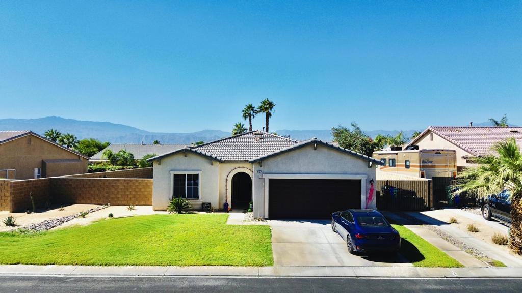 Welcome to 40567 Broadmoor Dr., where comfort meets opportunity in one of Indio's most promising communities. This 2-bedroom, 2-bath, 1,200 sq ft home delivers the perfect blend of style, space, and potential. A full-time home that feels like a weekend retreat.Step inside and you'll feel it , a light, open layout made for modern living. The spacious kitchen and living areas flow effortlessly, making it easy to relax, host, or just enjoy your day.But the real showstopper? The expansive backyard ready for your dream pool, garden, or ultimate outdoor hangout. Add the RV access, and you've got room for toys, tools, or travel plans.Set in a quiet Shadow hills community where value is rising and pride of ownership shows, this home sits right at the intersection of smart buy and great lifestyle.