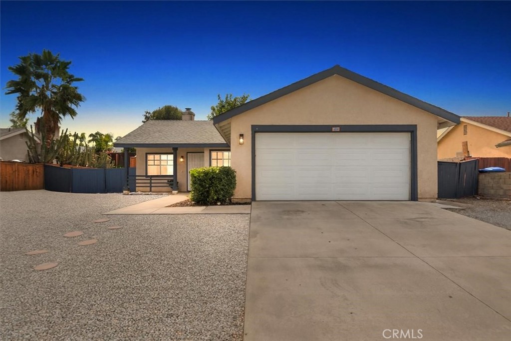 Welcome to 42859 Masonic Drive, a beautiful single story home located on the desirable east side of Hemet. Built in 1995, this charming residence offers three bedrooms, two full bathrooms, and approximately 1,133 square feet of living space on a generous 7,405 square foot lot. The open concept floor plan creates a seamless flow between the dining area, and kitchen, perfect for entertaining or relaxing with family. The home features durable vinyl flooring throughout, along with central air conditioning and heating for year round comfort. Nestled within a well established neighborhood, this property provides both comfort and convenience with close proximity to local amenities. Residents can enjoy outdoor recreation at nearby Diamond Valley Lake, explore local history at the Western Science Center, catch live performances at the Ramona Bowl Amphitheatre. With its inviting layout, recent updates, and prime location near schools, parks, and dining, this home is move in ready families, or anyone looking to enjoy the peaceful East Hemet lifestyle.
