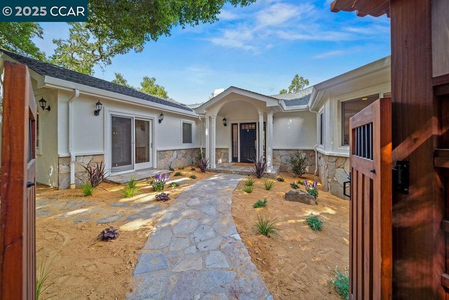 Enter this expansive home perched on a hill, and appreciate the beautiful views of the Lafayette landscape. Enjoy the privacy as well as easy access to downtown Lafayette and the Lafayette Trails. You get the best of both worlds! This 5 bedroom + Office, 4.5 bath home includes approximately ±3,520 sq. ft. of living space and sits on ±1.53 acres. The home boasts a gourmet kitchen with high end stainless steel appliances. There are hardwood floors throughout with carpet in 2 of the bedrooms. The main level of the home includes the primary bedroom/bath as well as 2 other bedrooms with 1 full bathroom. On the lower level you will find 2 more bedrooms, one bedroom includes an en suite with another 1 full and ½ bath. The floorplan of this home is very versatile. Enjoy the seclusion yet close proximity to schools, downtown, Bart and easy freeway access. You do not want to miss this great opportunity to own in Lafayette!