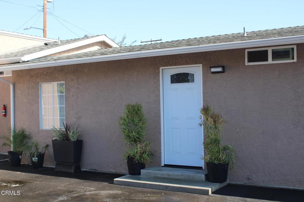 Wonderfully reconstructed /remodeled unit in 2024. Nice entry into the large open living room & kitchen, large separate laundry room with washer/dryer which opens to long rear patio area. Private/fenced. Large master suite with 3/4 bath. The other 2 bedrooms are good size, Wood look flooring thruout. Central heating/cooling. Tenants will be the first to live in this beautiful unit.