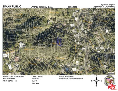 Photo of 10442 W Ortiz Lane, Los Angeles, CA 90077 (MLS # 25491961)