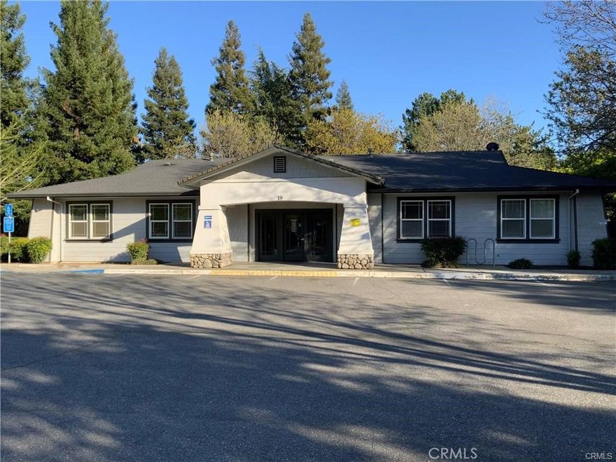 This is an exceptional opportunity to lease a stand-alone medical/office building located on the high traffic corner of East Avenue and Ilahee Lane. This property offers excellent visibility with prominent corner signage and is surrounded by a variety of established medical and professional offices. It also sits near the site of the highly anticipated Enloe Hospital medical facility set to be built in the near future.

The building offers a spacious reception and waiting area, two restrooms, a break room, and eight exam rooms with two dedicated workstations. It also includes a private office for administrative or practitioner use. Recently updated with luxury vinyl plank flooring and fresh interior paint, providing a clean and modern environment ready for immediate occupancy.