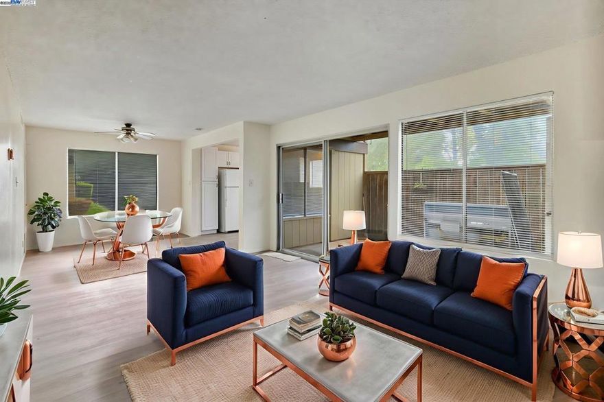 Price Reduction!! Welcome to this newly updated 2 Bed 1 Bath end unit in the Summit Ridge community of Vallejo. This open and inviting home has tons of natural lighting and is freshly painted along with new flooring, cabinets, remodeled bathroom, sink/vanity, and cooking range. The open and bright living room perfect for entertaining along with two bedrooms create ample space in this home for all your needs. Perfect for 1st time home buyers and investors, this property comes with a dedicated carport as well as access to amenities such as the community pool, clubhouse, and laundry room.   Less than a mile away from Sutter and Kaiser Hospitals, and easy access to HWY 80, 29, 237, and 680 makes commuting a breeze. Minutes away from shopping, dining, grocery, Six Flags and the ferry, this location can't be beat!   Fridge, dishwasher, microwave, gas range all included.