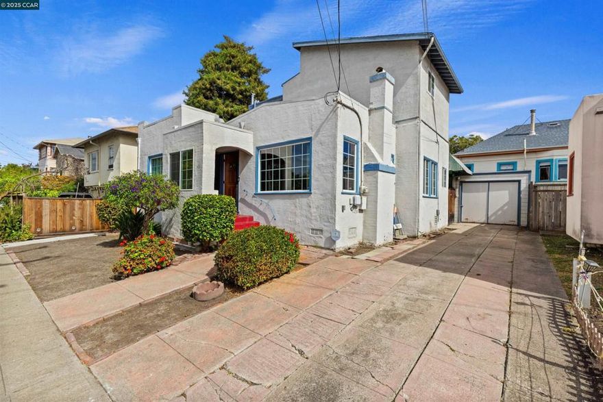 Owned by the same family since 1956, this cherished North Berkeley home is ready for its next chapter. Nestled in one of the city’s most desirable neighborhoods, it offers a rare opportunity to create something truly special. Just minutes from UC Berkeley, the Gourmet Ghetto, and favorite cafés and parks, the location embodies the charm, culture, and connection that make this community so desirable. Less than .75 mile to BART and with convenient freeway access, it’s a commuter’s dream- placing all of the SF Bay Area within easy reach. With endless potential to update, expand, or reimagine, it’s the perfect canvas for someone to bring fresh energy to this 4-bedroom, 2-bath home. The main level features two bedrooms, one bathroom, hardwood floors, a cozy living room, formal dining area, and a kitchen with convenient mudroom/ bonus space. Upstairs, are two additional bedrooms and one bathroom. A detached one-car garage with workshop area offers extra storage or creative space, while the spacious backyard is a blank slate- ready to be transformed into your own outdoor retreat. Don’t miss this exceptional opportunity in the heart of Berkeley!