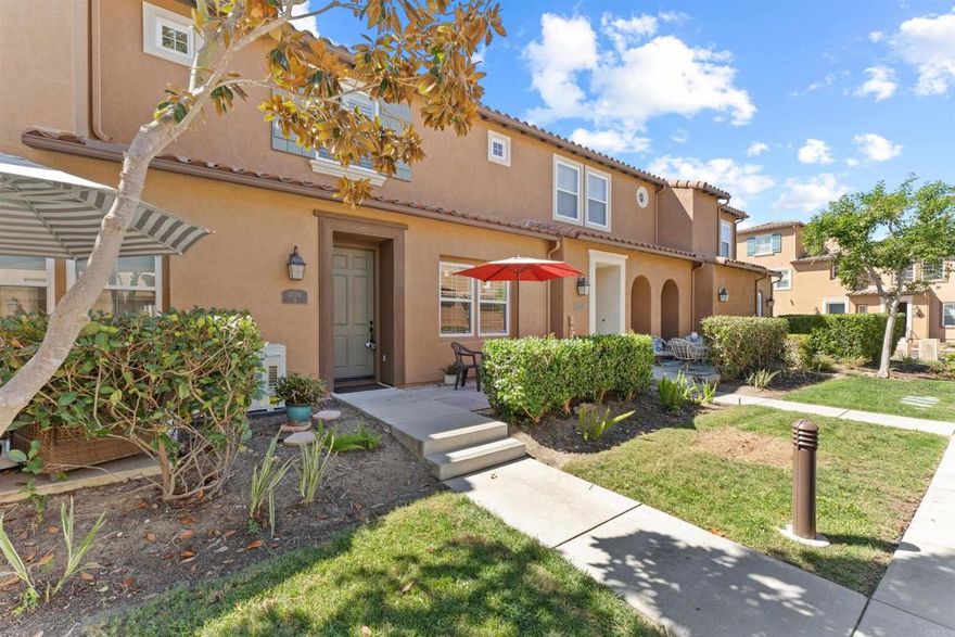 Welcome to this beautifully updated 3-bedroom, 2.5-bath townhome offering 1,389 sq. ft. of modern living across two stories. Meticulously maintained and upgraded over the years, this home combines contemporary style with everyday comfort.  Inside, you’ll find newer flooring, updated appliances, and a bright, open floor plan designed for effortless living and entertaining. The kitchen and living areas connect seamlessly, creating a warm and inviting space for family and friends to gather.  The two-car garage is an added highlight, featuring newer epoxy floors, custom cabinetry, and a built-in workbench—perfect for storage and projects. Additional upgrades include a tankless water heater, offering energy efficiency and year-round comfort.  Located in a highly sought-after community within the award-winning Poway Unified School District, this home is also within walking distance to wonderful shopping centers, dining, and amenities—offering the perfect blend of quality, convenience, and pride of ownership.  Don’t miss the opportunity to make this exceptional townhome your own!